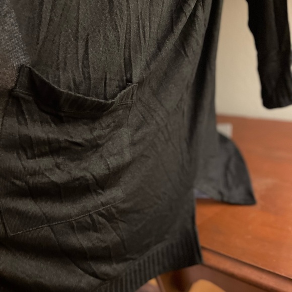 Black Cardigan Sweater - Picture 2 of 7